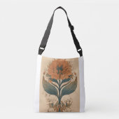 Mythische Revival: Phoenix in Bloom - Canvas tas (Voorkant)