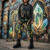 Mythische Rijken Fantasie Elementen Leggings
