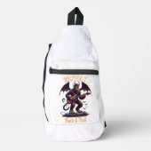 Mythische Rockstar: Bigfoots gitaarsolo Sling Bag (Voorkant)