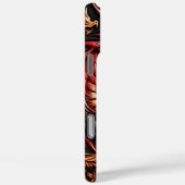 Mythische rode draak display Case-Mate iPhone case (Achterkant / Rechts)