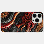 Mythische Rode Draak Weergave Case-Mate iPhone Case (Achterkant (horizontaal))