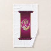Mythische strijd bad handdoek (Handdoek)