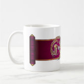 Mythische strijd koffiemok (Links)