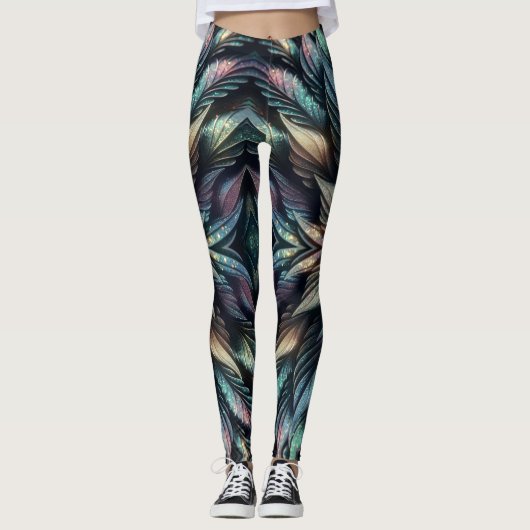 Mythische Veren Leggings (Voorkant)