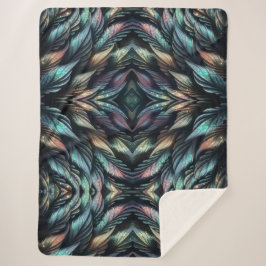 Mythische Veren Sherpa Deken