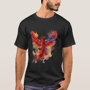 Mythische Vogel Vuur Phoenix Vogel Vuurvogel Herbo T-shirt