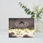 Mythische waterspliet nokken briefkaart (Staand voorkant)