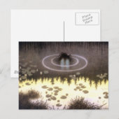 Mythische waterspliet nokken briefkaart (Voorkant / Achterkant)