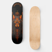 Mythische weerwolf-stam patronen donkere fantasy persoonlijk skateboard (Voorkant)