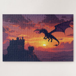 Mythische Welshe Draak Legpuzzel