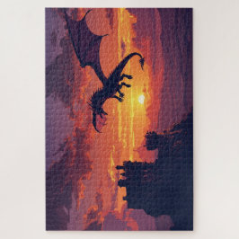 Mythische Welshe Draak Legpuzzel