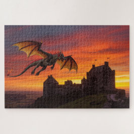 Mythische Welshe Draak Legpuzzel
