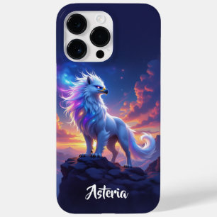 Mythische Witte Griffioen bovenop de Wereld Case-Mate iPhone 14 Pro Max Hoesje