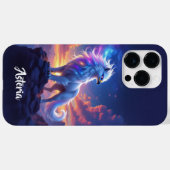 Mythische Witte Griffioen bovenop de Wereld Case-Mate iPhone Case (Achterkant (horizontaal))