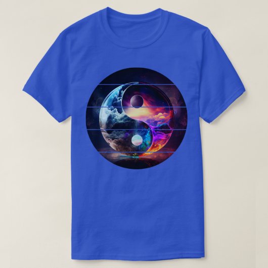 Mythische Yin Yang T-shirt (Design voorkant)
