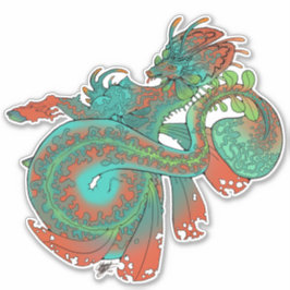 Mythische zeeen beesten sticker