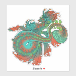 Mythische zeeen beesten sticker