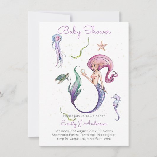 Mythische Zeemeermin en Vrienden Baby Borrel Incl. (Voorkant)