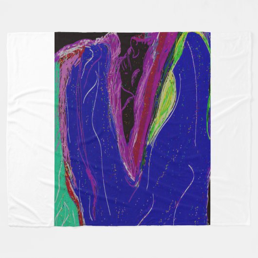 Mythological Art Fleece Blanket (Voorkant (Horizontaal))