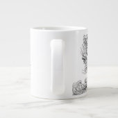 Mythological Phoenix Mug Grote Koffiekop (Achterkant)