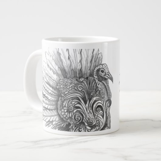 Mythological Turkey Mug Grote Koffiekop (Links)