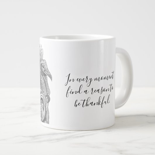 Mythological Turkey Mug Grote Koffiekop (Voorkant rechts)