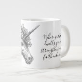Mythological Unicorn Mug Grote Koffiekop (Voorkant rechts)