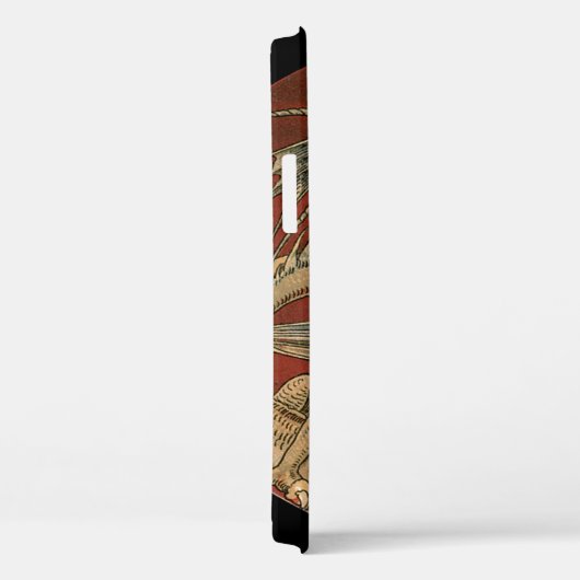 mythologie, Antiek gouden Aziatische draak Case-Mate iPhone Case (Achterkant / Rechts)
