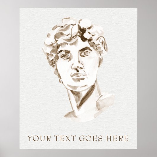 ** Mythologie DAVID AP45 Griekse God Geloof Poster (Voorkant)