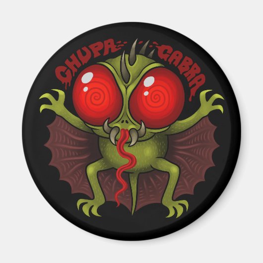 MYTHOLOGIE: De Chupacabra Magneet (Voorkant)