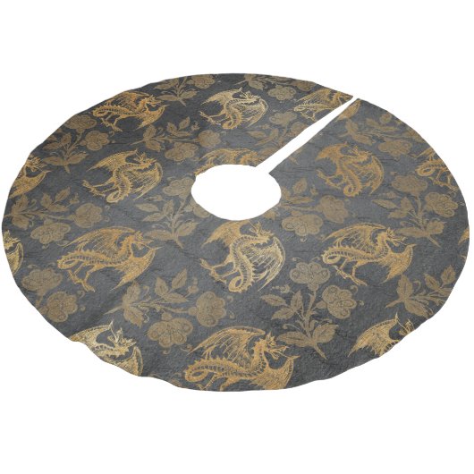  mythologie Fantasy Dragon Wallpaper Kerstboom Rok (Gekanteld)