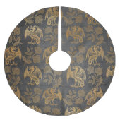  mythologie Fantasy Dragon Wallpaper Kerstboom Rok (Voorkant)