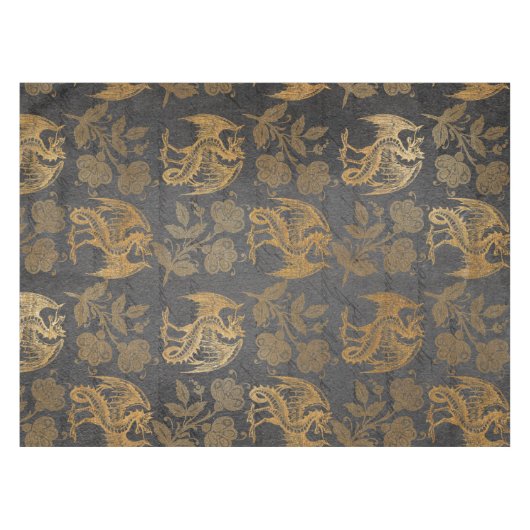  mythologie Fantasy Dragon Wallpaper Tafelkleed (Voorkant (Horizontaal))