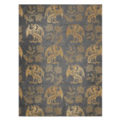  mythologie Fantasy Dragon Wallpaper Tafelkleed (Voorkant)