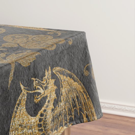  mythologie Fantasy Dragon Wallpaper Tafelkleed (Voorbeeld)