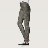 mythologie Fantasy Pegasus-behangsel Leggings (Links)