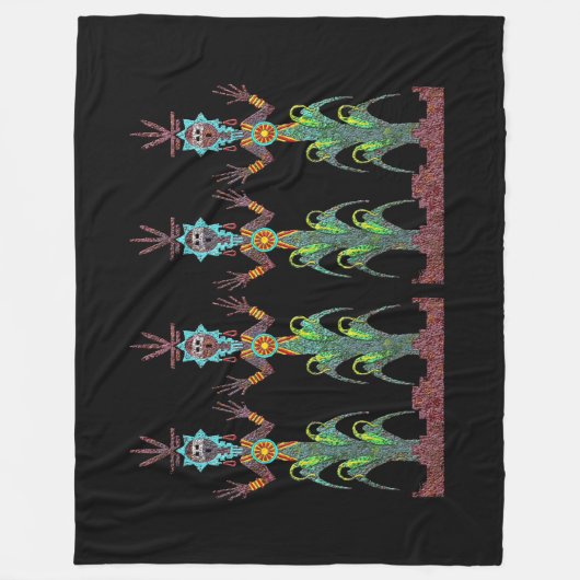 Mythologie Fleece Deken (Voorkant)