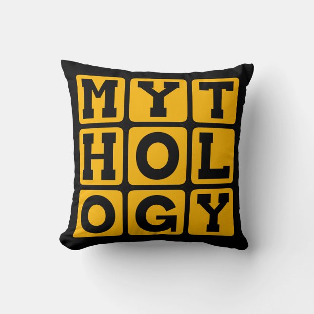 Mythologie, folklore en legende kussen (Voorkant)