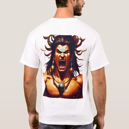 Mythologie geïnspireerde grafische T-shirt Ancient (Achterkant)