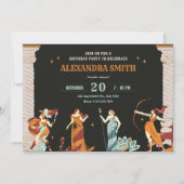 Mythologie goddes Heroes verjaardag Kaart (Voorkant)