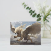 Mythologie Griffin Briefkaart (Staand voorkant)