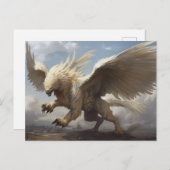 Mythologie Griffin Briefkaart (Voorkant / Achterkant)
