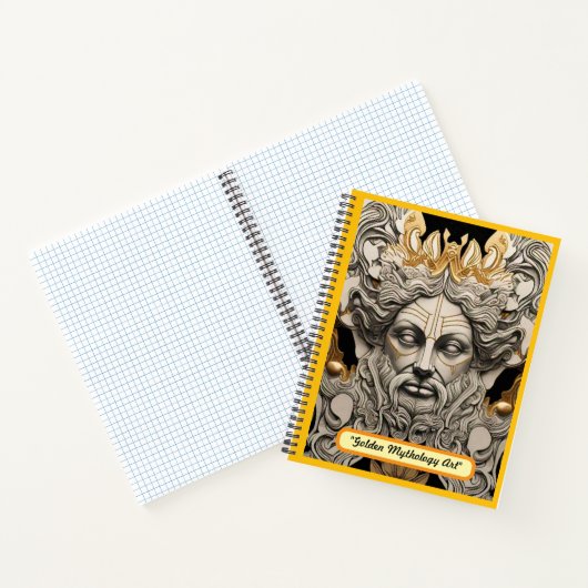 Mythologie in het zwart notitieboek (Binnen)