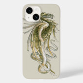  mythologie, scharnierende draak met slangenstaart Case-Mate iPhone case (Achterkant)