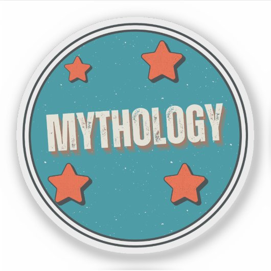 Mythologie Sticker (Voorkant)