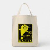 Mythologie van de Japanse aardbeving Tote Bag (Achterkant)