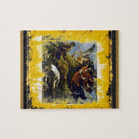 mythologiepuzzel legpuzzel (Horizontaal)