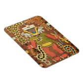 Mythologisch geborduurd, Paracas Necropoli Magneet (Rechterzijde)