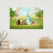 Mythologisch Poster (Keuken)