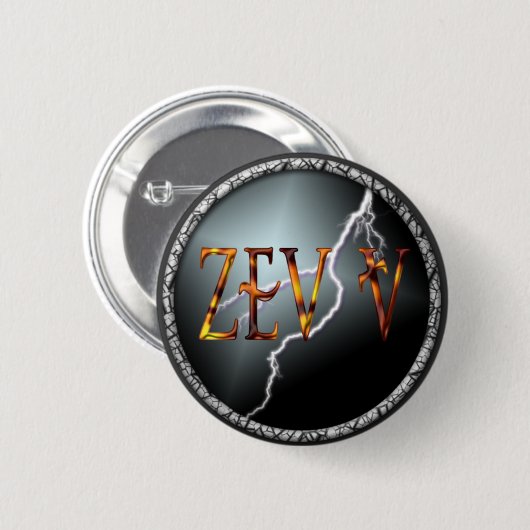 Mythologische Beelden Ronde Button 5,7 Cm (Voorkant /achterkant)